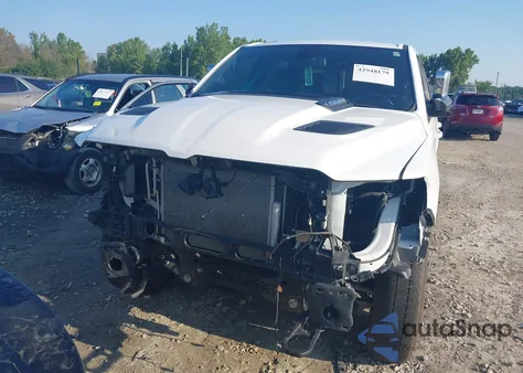 2020 Ram 1500 Laramie 4X4 5'7 Box из США, поврежденный, VIN 1C6SRFJT2LN380614